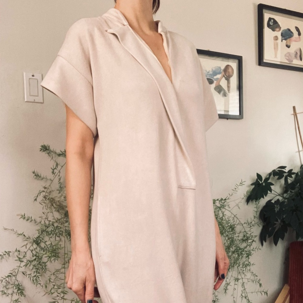 Meg Blush Jumpsuit – Size L, oversized